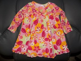 Baby Lulu By Erin Murphy MULTI-COLORED Floral Dress Size 6 Months Girl&#39;s Euc - £14.58 GBP