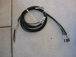 LOT of 4 Eska Super Fiber Optic Cord Cables Miniature  SGNL 1050 1045 / ... - £60.74 GBP