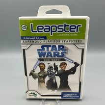 Leap Frog Leapster Learning Game Star Wars Jedi Math K-2nd Grade 5-8 Years - £5.44 GBP