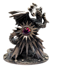 WAPW Pewter Figurine THE DRAGON OF LIGHT 3085 Fantasy  ROGER GIBBONS 3.5&quot; - $33.00