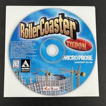 Roller Coaster Tycoon CD-Rom PC Game Software Disc ONLY - £7.86 GBP
