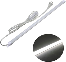 110V LED under Cabinet Lighting,17Inch LED Strip Light Bar with 6Ft Power Cord,M - £17.25 GBP