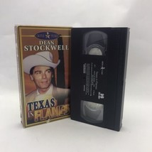 Texas in Flames (VHS) 1977 TV movie stars Dean Stockwell, Ronee Blakely - $8.27