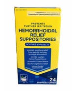 Rite Aid Hemorrhoidal Suppositories Package Format 24/box - $20.00 CAD