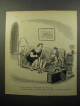 1957 Cartoon by Syd Hoff - Try to look at the bright side - £14.55 GBP