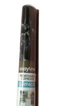 Duck Brand EasyLiner Surfaces Removable Adhesive  20 inx15 ft Faux Marble Black - £7.11 GBP