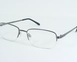 SELECTRA SEL8601 DARK SILVER EYEGLASSES GLASSES METAL FRAME 55-19-140mm ... - $47.53