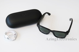 Ray-Ban Stories Wayfarer 0RW4002601/7150 Smart Glasses 50mm - Shiny Black/Green image 8