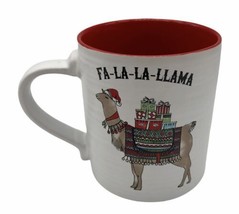 FA-LA-LA-LLAMA Spectrum Designz Mug Coffee 2018 - Christmas Holiday Santa Hat - £17.17 GBP
