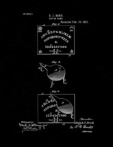 Ouija Board Game Patent Print - Black Matte - £6.34 GBP+