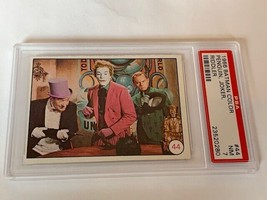 Batman Card 1966 Periodical Topps Cesar Romero PSA 7 Joker Penguin Riddler #44 - £1,110.04 GBP