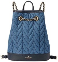 Kate Spade New York Backpack Briar Lane Quilted Denim New $349 - £157.45 GBP