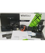 Vivitar DVR917HD 4K Action Camera with Wireless Watch Remote Black &amp; Acc... - $113.95 CAD