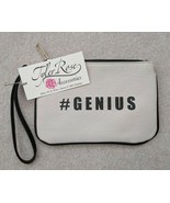 Tyler Rose Accessories - Make-Up Bag - &quot;Genius&quot; - Beige - New - $27.01 CAD
