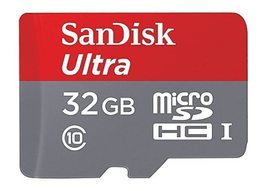 Sandisk SDSQUA4-032G-AN6MA 32gb Ultra Usd 120mb/s C10 Uhs Ext U1 A1 Card+adap - £18.36 GBP