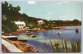 Blue Hole Hamilton Harbor Bermuda UNP Unused Chrome Postcard K7 - £3.50 GBP