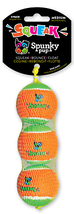 Spunky Pup Squeaky Tennis Balls - Pack of 2 for Safe Play - £11.95 GBP+