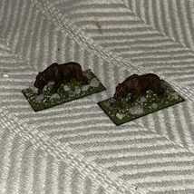 Grenadier Bear - Pewter, D&amp;D Ral Partha Metal Miniature Lot Of 2 - $28.48