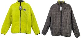 Nightmare Before Christmas Jack Skellington Reversible Puffer Jacket Large - $44.99