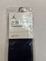 Nike Air Jordan Dri Fit Headband (New In Package) Black - £14.38 GBP