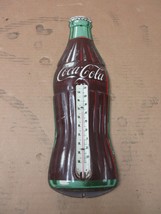 Vintage Coca Cola Thermometer Gas Station Sign Robertson USA - £125.74 GBP