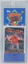 1989 Topps Baseball Talk Soundcard Collection #33 Bob Welch Sparky Anderson NOS - £7.06 GBP