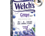 3x Packs Welch&#39;s Singles To Go Grape Flavor Drink Mix 6 Singles Per Pack... - £7.69 GBP