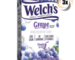 3x Packs Welch&#39;s Singles To Go Grape Flavor Drink Mix 6 Singles Per Pack... - $9.84