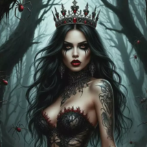 Black Widow Spirit Companion,Magnetic Beauty, Weaving Fate Spider Spirit... - $59.99