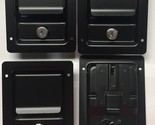 4 BLACK Single Locking door handles fits Military HUMVEE M998 M1038 Key - $202.34