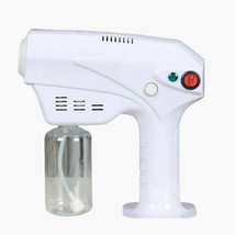 Nano Handheld Blue Light Steam Spray, Mister Disinfecting &amp; Sanitizer Fogger - £32.98 GBP