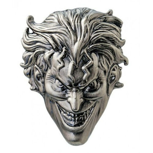 Primary image for DC Comics The Joker Face 3D Metal Pewter Lapel Pin NEW UNUSED Batman