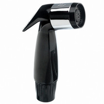 Faucet Spray Head - Universal Black/Chrome - £3.84 GBP