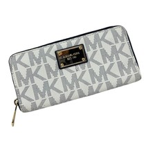 Michael Kors Jet Set wallet Continental Logo signature zip large checkbo... - £43.01 GBP