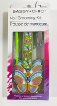 Sassy + Chic - Nail Grooming Kit - 7 Piece Kit - Butterfly Shaped Files - $6.24