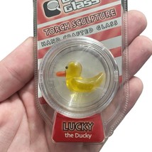 NEW Looking Glass Torch Sculpture Lucky the Ducky Limited Edition Hand Crafted - £10.01 GBP