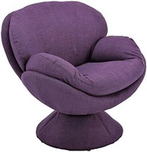 Comfort Chair Mac Motion Purple Pub Leisure Accent Chair Fabric, One Size. - £262.29 GBP