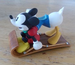 1998 Disney/Hallmark Runaway Toboggan Mickey &amp; Co. Ornament - £18.74 GBP