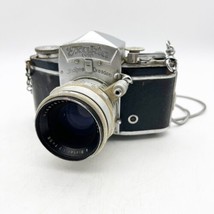 VTG Exakta Ihagee Dresden VX Camera W/ Carl Zeiss Jena Lens Untested Germany - £119.89 GBP
