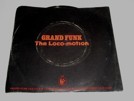 Grand Funk The Loco-motion 45 Rpm Record Picture Sleeve Vintage - £12.57 GBP