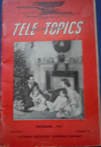 Michigan Tele Topics December Michigan Associated Telephone Company 1951 - £4.71 GBP