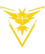 Pokemon Go Team Yellow (Instinct) Decal Stickers for Car/Truck/Laptop (4... - £3.89 GBP