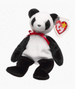 Ty Beanie Babies - Fortune The Panda Bear - £4.74 GBP