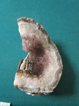 Arthur Court Amethyst Geode With Castle Figurine 7 X 4 1/2&quot; [*a12] - £276.11 GBP