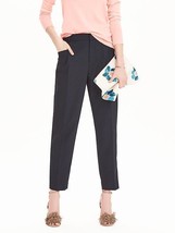 Banana Republic Avery Fit Pleated Pant, Preppy Navy, size 14, NWT - £31.87 GBP