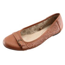 White Mountain Size 9 M Brown Round Toe flats Synthetic Women - £15.78 GBP