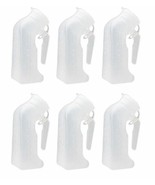 6 Pcs, Male Urinal Urine Pee Bottle With Cover Lid 1 Quart, 1000 mL - €13,49 EUR