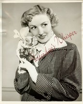 Susan SHAW Orchid CORSAGE ORG TV Actress PHOTO i786 - £7.98 GBP