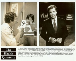 Peter JENNINGS Reporting HEALTH CARE CRISIS PHOTO D299 - $9.99