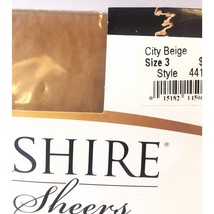 Berkshire Ultra Sheers Pantyhose City Beige Size 3 NOS - $23.38